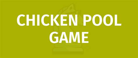 chicken fight water|CHICKEN POOL GAME Game Rules .